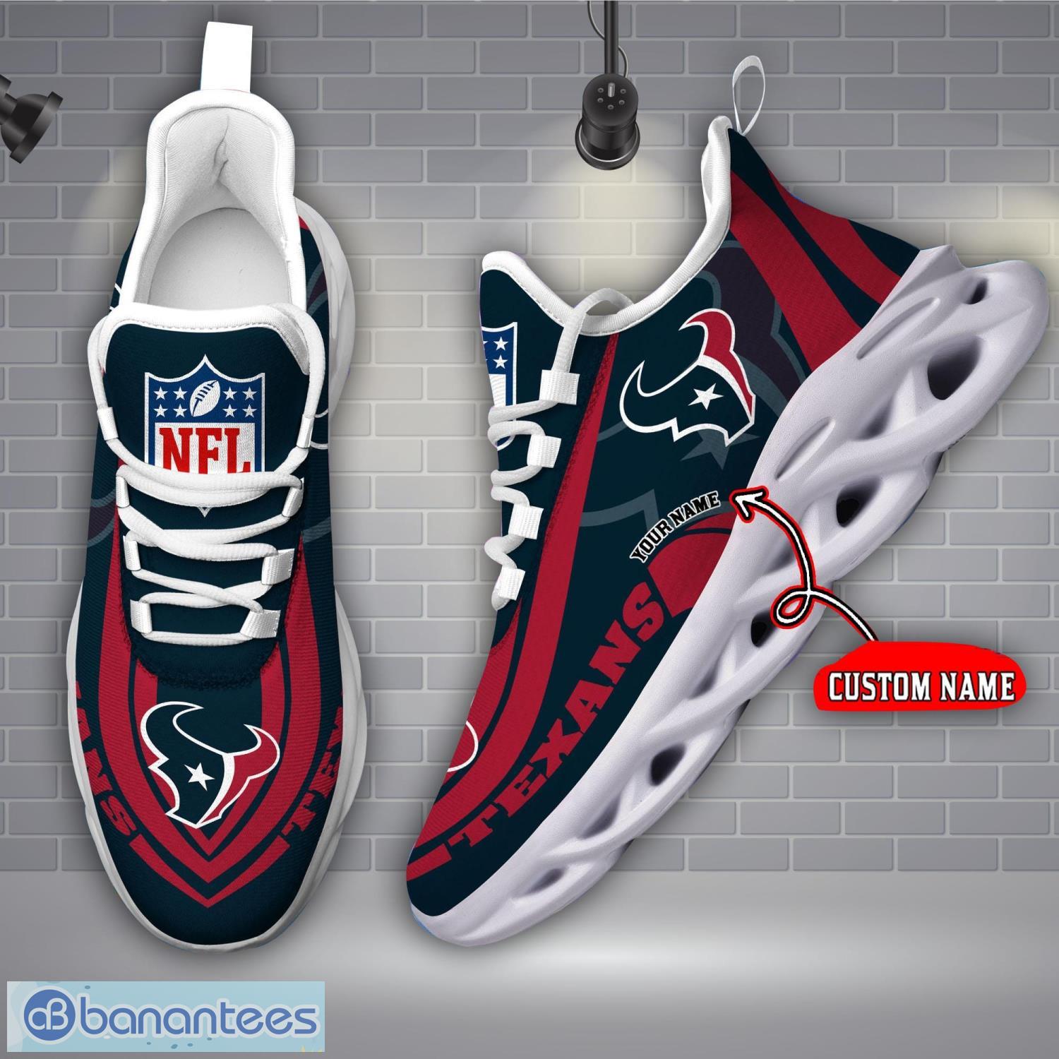 Houston Texans CUSTOM Nike Air Force Shoes -  Worldwide  Shipping