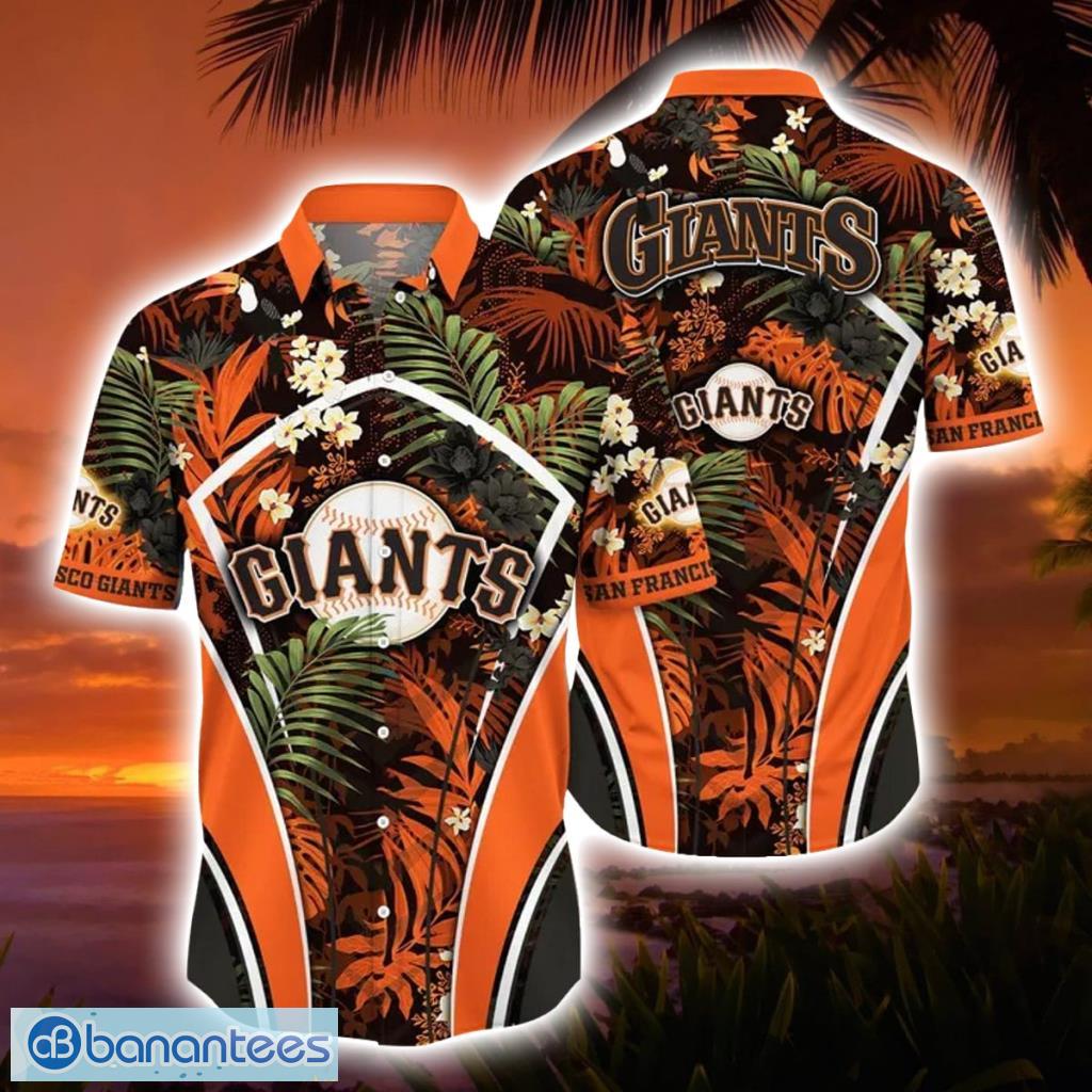 Custom Name San Francisco Giants Mlb Flower Hawaii Shirt For Fans
