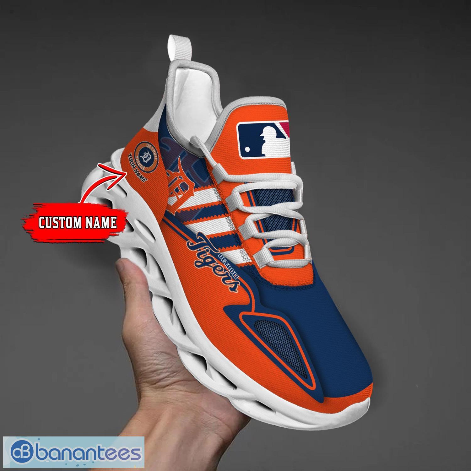 Detroit Tiger Mix Jerseys MLB Max Soul Shoes Custom Name For Men And Women  Running Sneakers - Freedomdesign