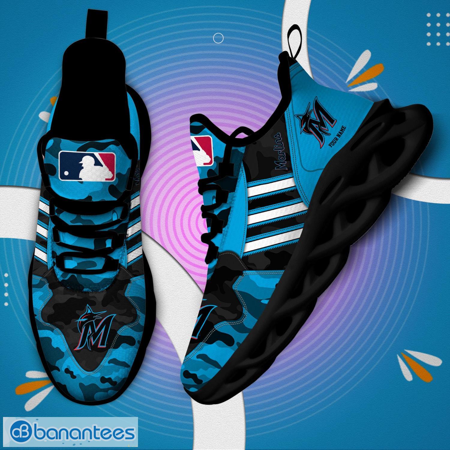 Miami Marlins NFL Fan Running Sneakers For Men And Women - Banantees