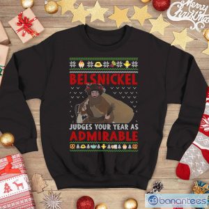 The Office Sweatshirt Dwight Schrute Shirt Belsnickel Judges Your Year As Admirable Shirt Christmas Xmas Gifts Product Photo 1