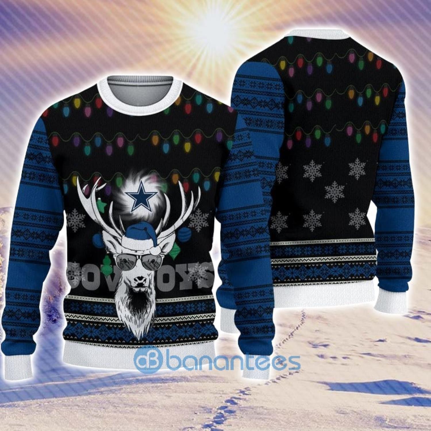 Reindeer Cat Dallas Cowboys merry Christmas shirt, hoodie, sweater, long  sleeve and tank top