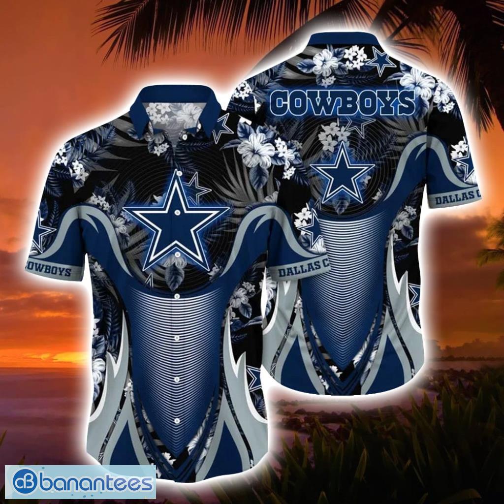 Dallas Cowboys Team All Over Printed Hawaiian Aloha Shirt