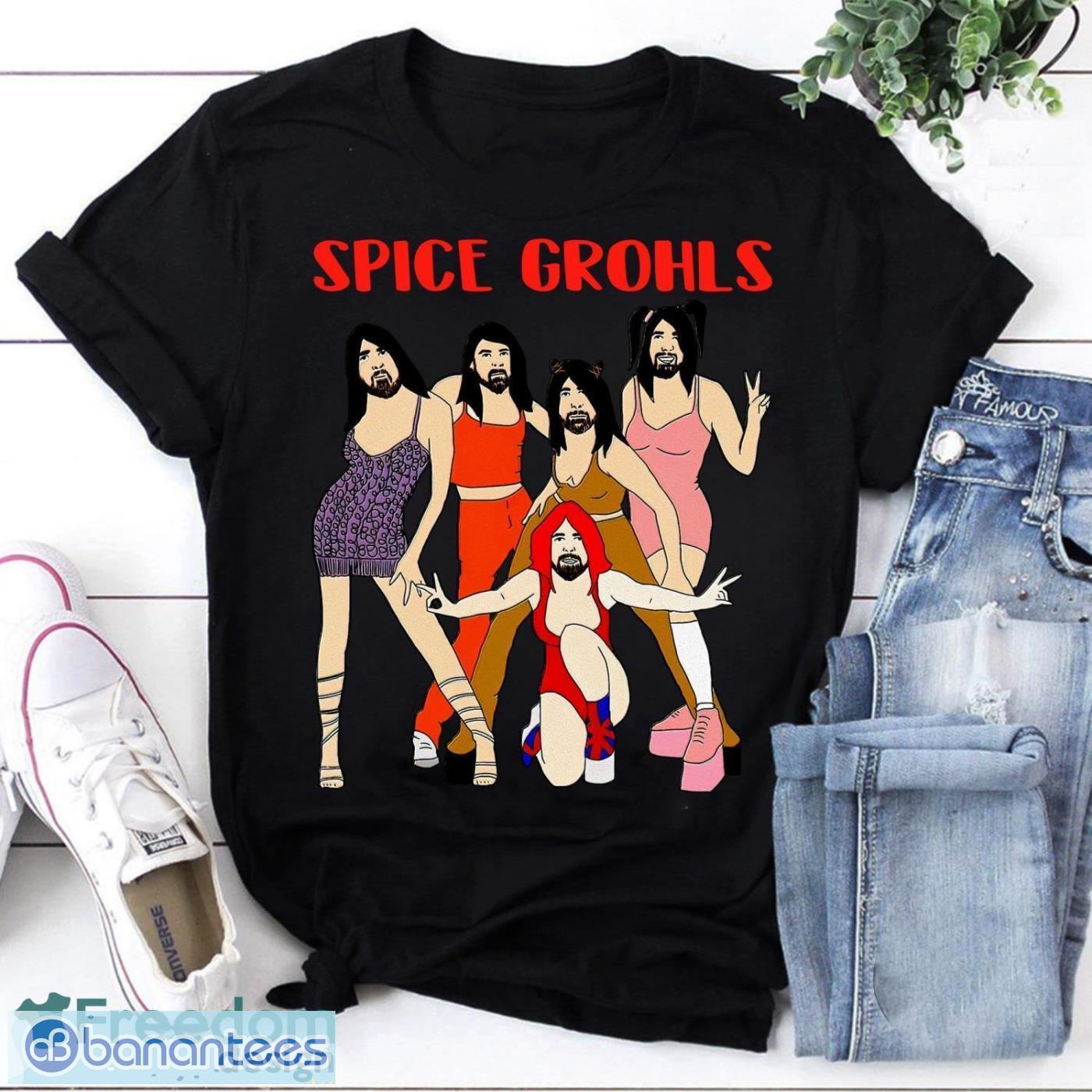 Dave Spice Grohl Hawkins Funny Vintage T-Shirt Spice Grohl Shirt Product Photo 1