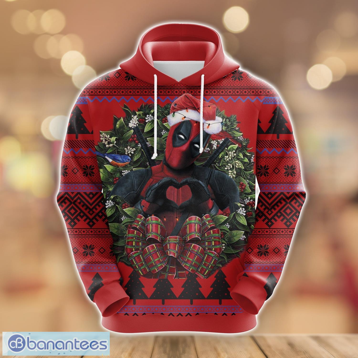 Deadpool zipper online hoodie