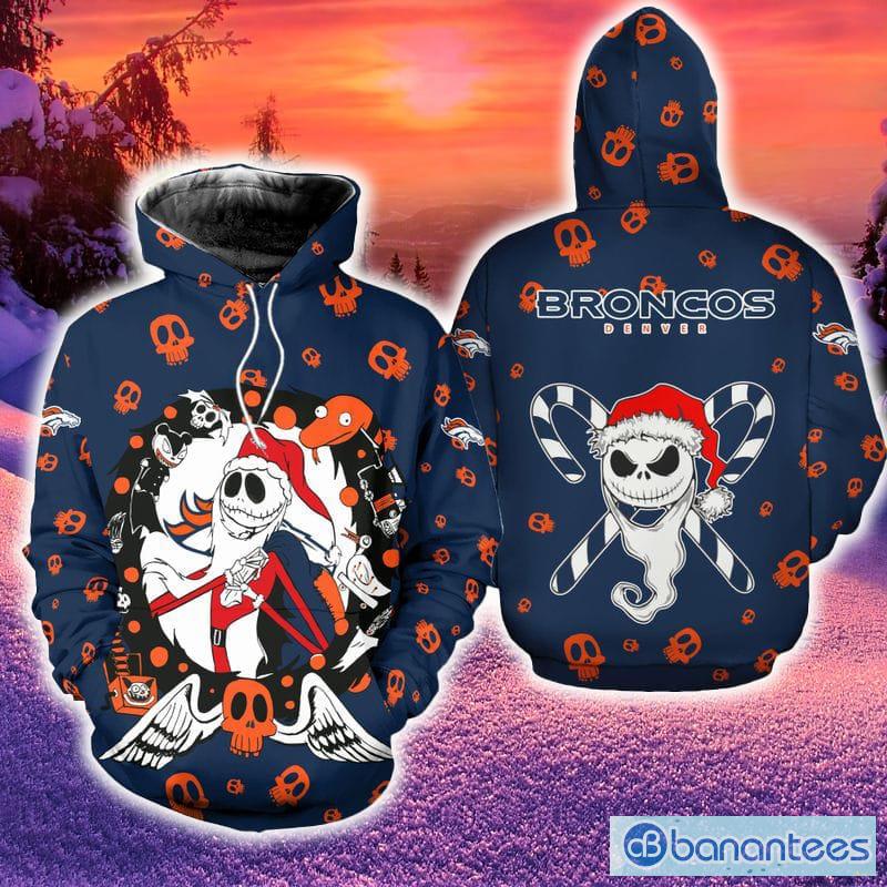 Denver Broncos 3D Hoodie