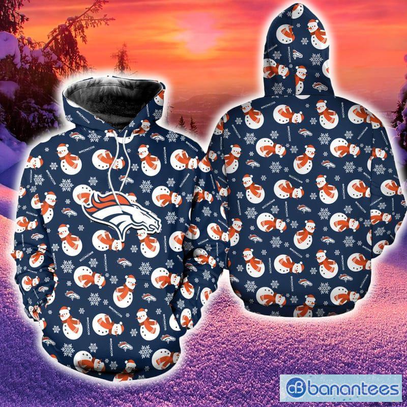 Denver Broncos 3D Hoodie