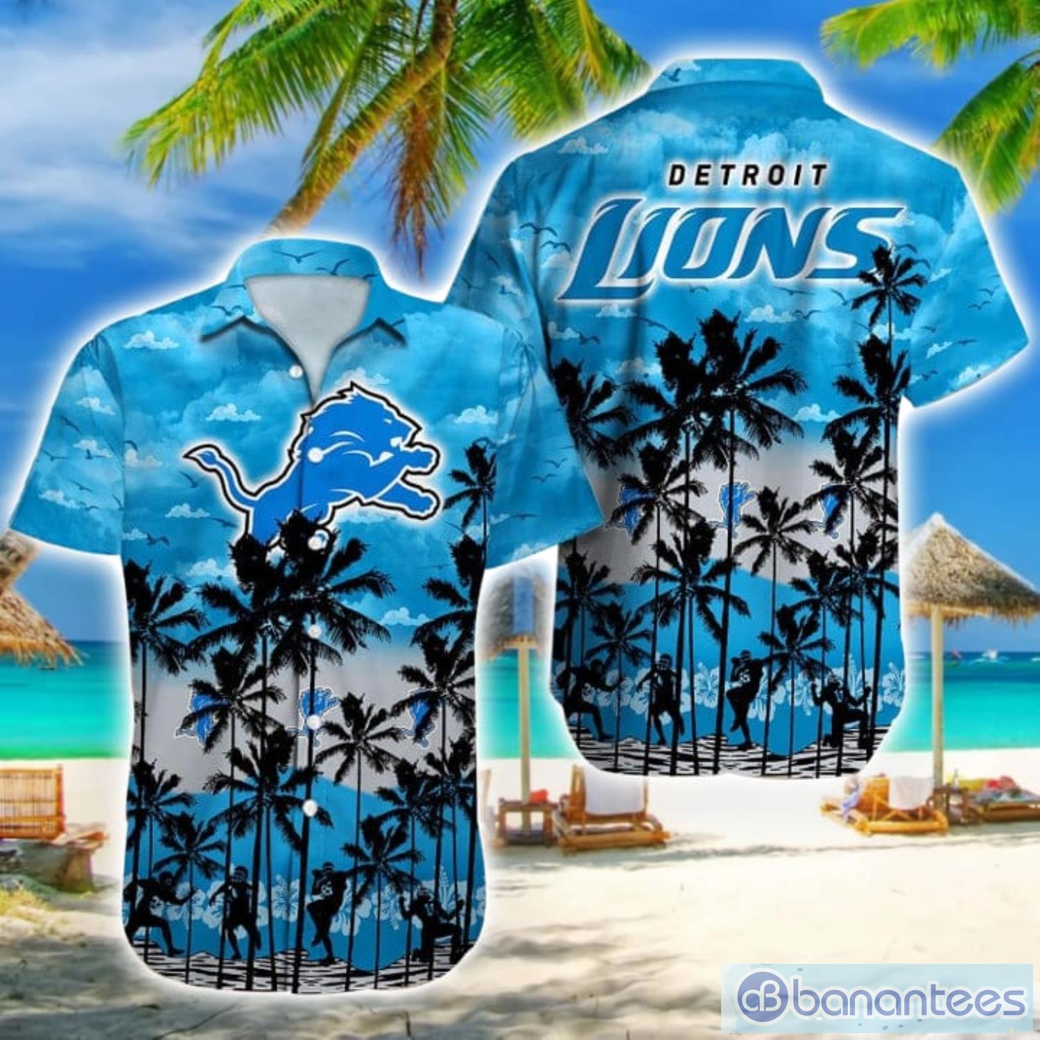 Detroit Lions Hometown Rugby Team NFL Summer Hawaiian Shirt