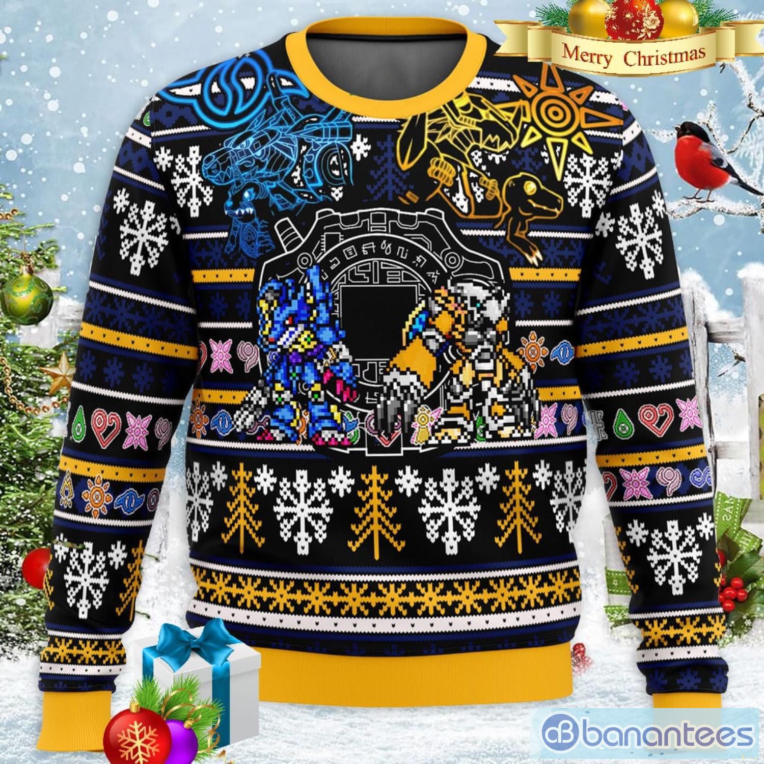 Digimon sweater clearance