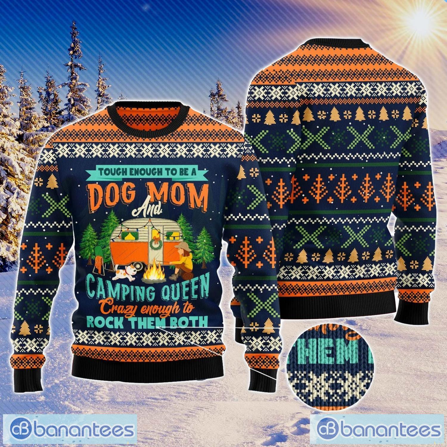 Dog Mom Camping Christmas Gift Ugly Christmas Sweater Xmas Holiday Product Photo 1 Dog Mom Camping Christmas Gift Ugly Christmas Sweater Xmas Holiday Product Photo 1