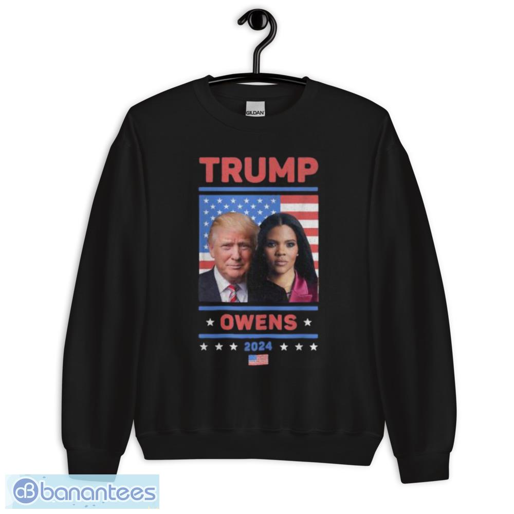 Donald Trump Candace Owens 2024 Election American Flag Shirt - Unisex Crewneck Sweatshirt Donald Trump Candace Owens 2024 Election American Flag Shirt - Unisex Crewneck Sweatshirt
