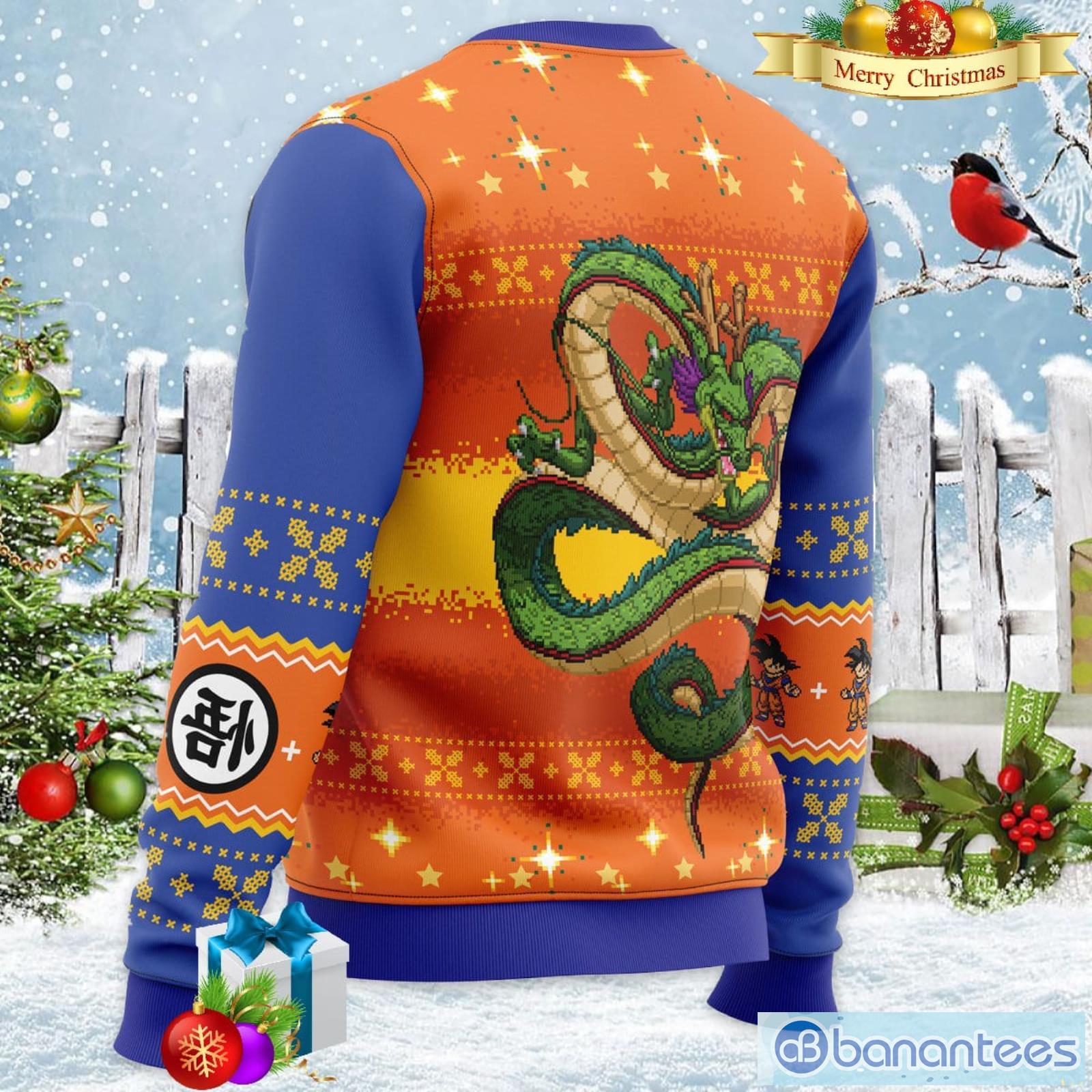 Goku christmas outlet sweater