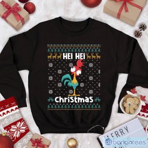 Princess Moana Ugly Christmas Sweatshirt Chicken Hei Hei T Shirt Hei Hei Christmas Shirt Christmas Xmas Gifts Product Photo 1