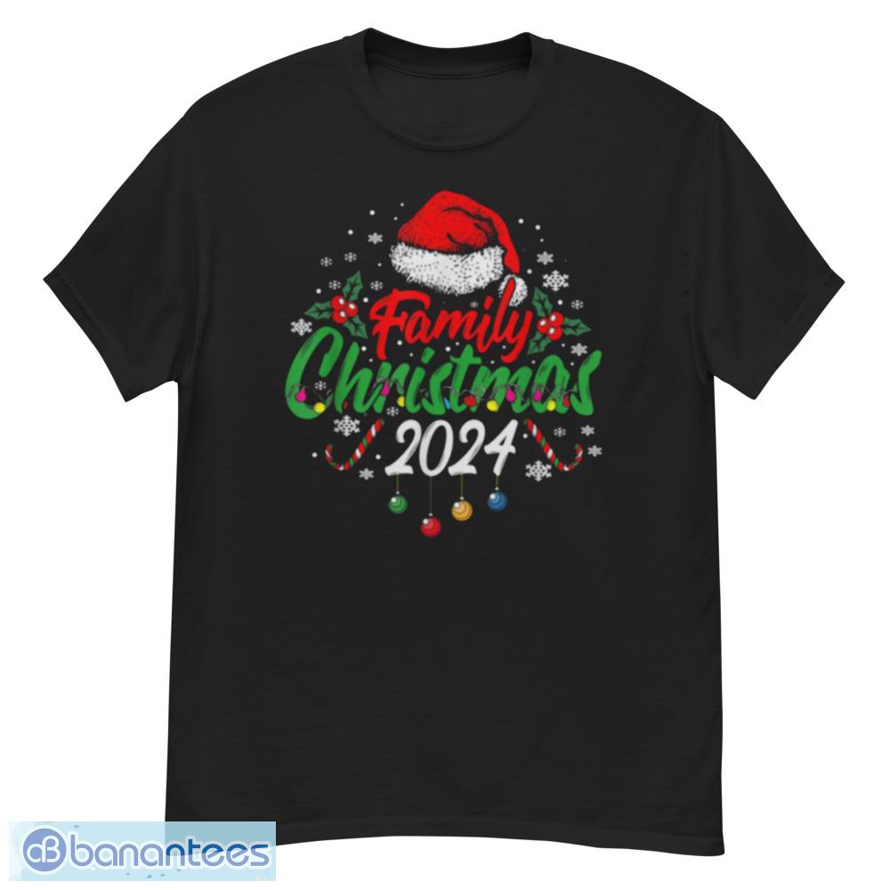Family Christmas 2024 Xmas Santa Pajama Family Matching T-Shirt - G500 Men’s Classic T-Shirt