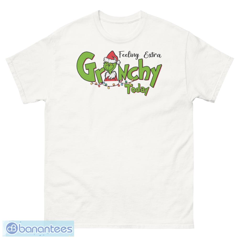 Feeling Extra Grinchy Today Christmas T-Shirt - 500 Men’s Classic Tee Gildan