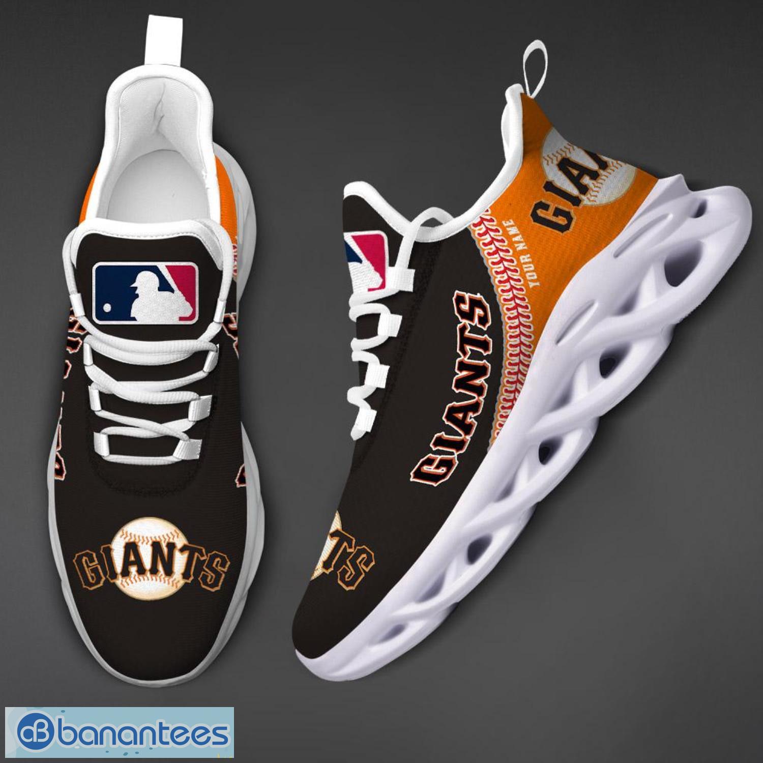 San Francisco Giants MLB MAX SOUL SHOES Custom Name For Men And Women  Running Sneakers - Banantees