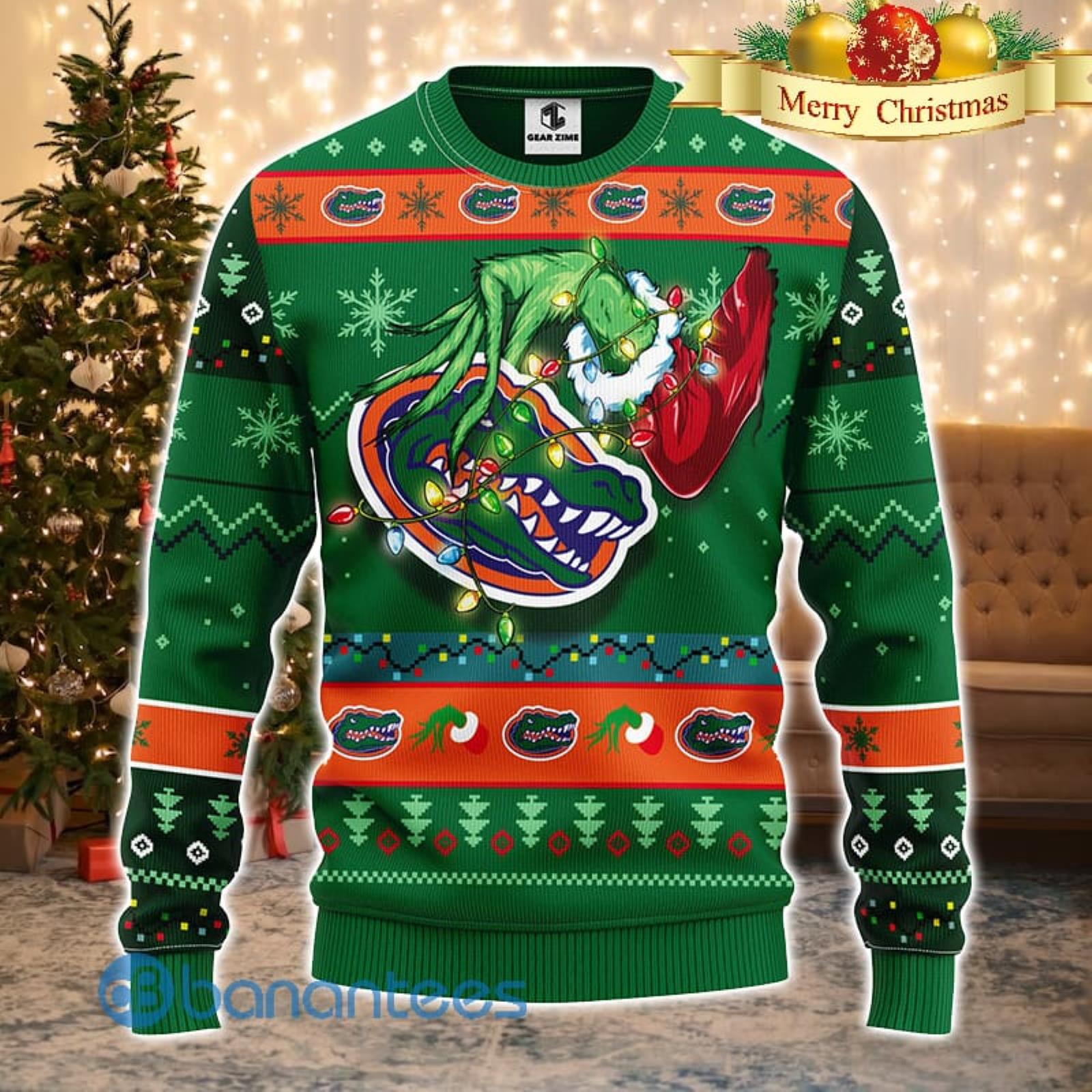 Philadelphia Eagles Christmas Grinch Sweater For Fans - Banantees