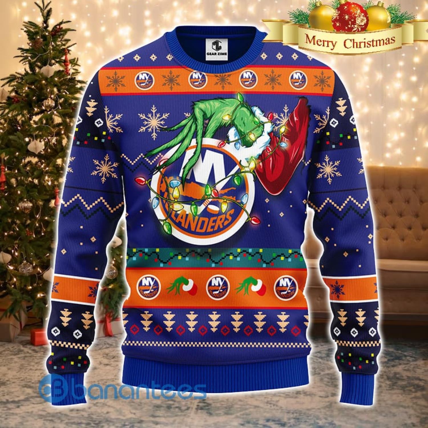 New York Islanders Tree Ugly ,Ugly Sweater Party,ugly sweater