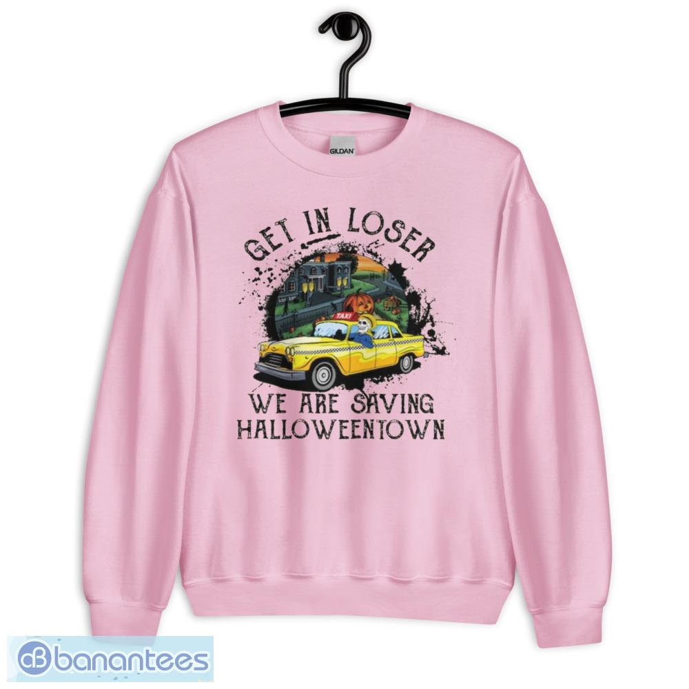 Get In Loser We are Saving Halloween Town Vintage HallowenTown Est 1998 Sweatshirt - Unisex Heavy Blend Crewneck Sweatshirt-1