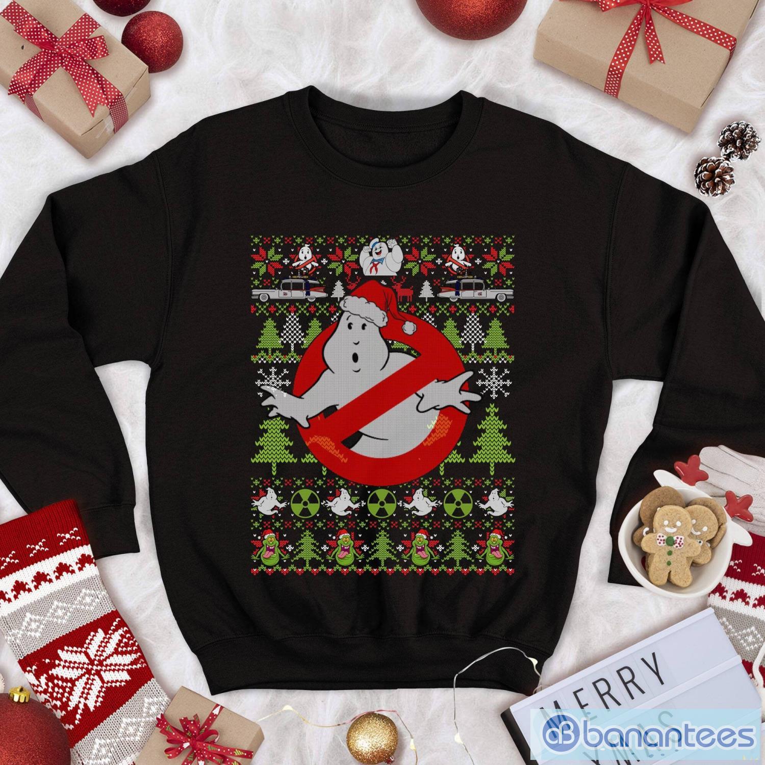 ghostbusterst ghostbuster movie ghostbusters halloween sweater gift for christmas image Ghostbusterst Ghostbuster Movie Ghostbusters Halloween Sweater Gift For Christmas Product Photo 1