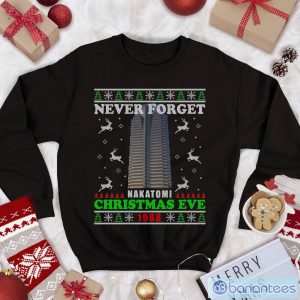 Die Hard Ugly Sweaater Nakatomi Plaza Christmas Party 1988 John McClane Christmas Sweatshirt Product Photo 1
