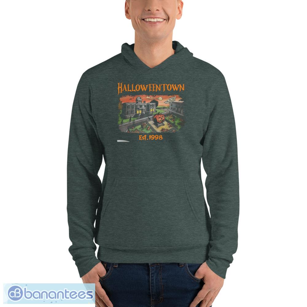 halloweentown est 1998 halloweentown university t shirt 6 image Halloweentown Est 1998 Halloweentown University T-Shirt - Unisex Fleece Pullover Hoodie-1