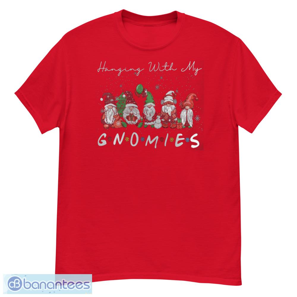 Happy Hallothanksmas Gnomes Merry Christmas Sweatshirt T-Shirt Hoodies - G500 Men’s Classic T-Shirt-1