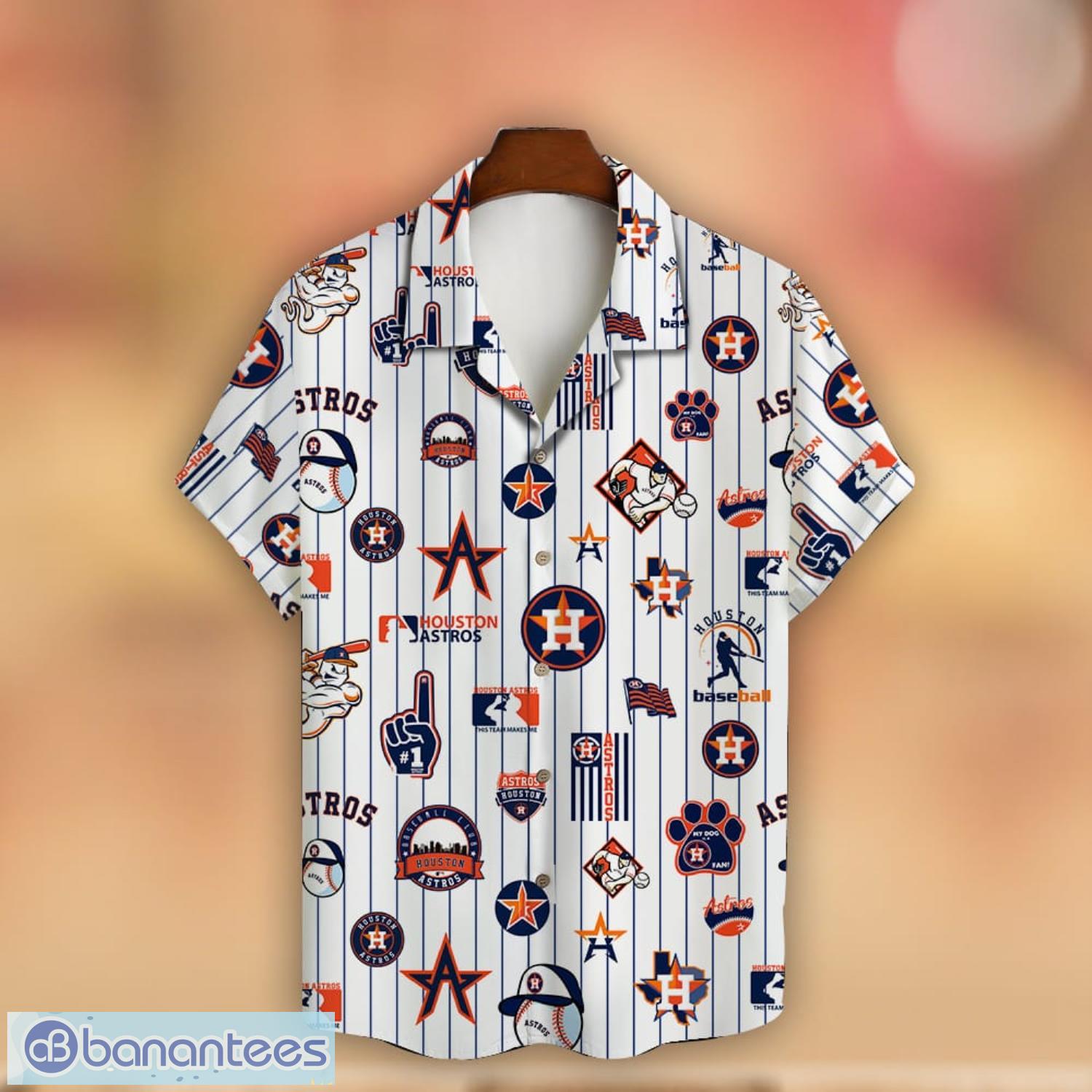 Houston Astros Major League Baseball 3D Print Hawaiian Shirt - Banantees