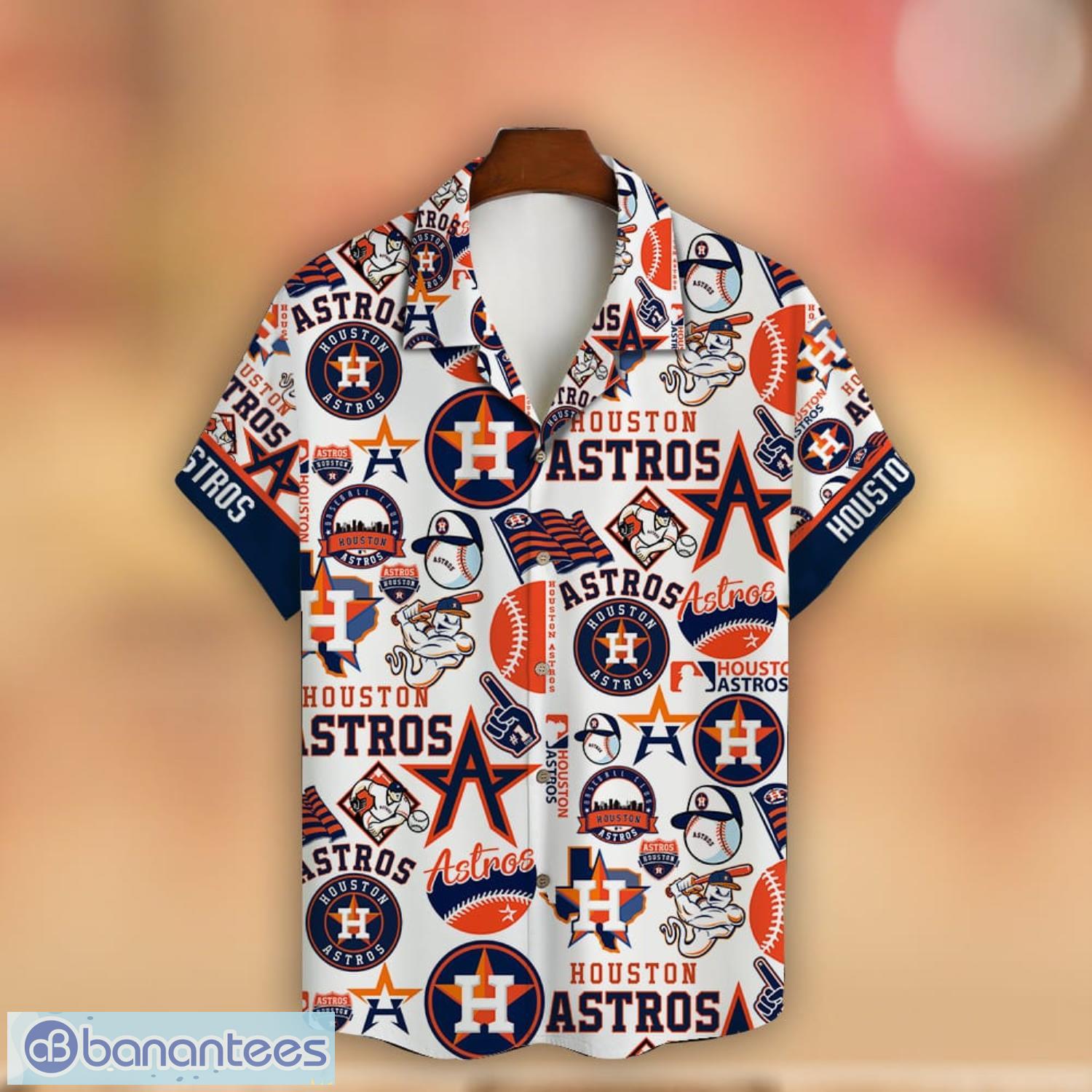 Houston Astros Major League Baseball AOP Baseball Jersey - Freedomdesign