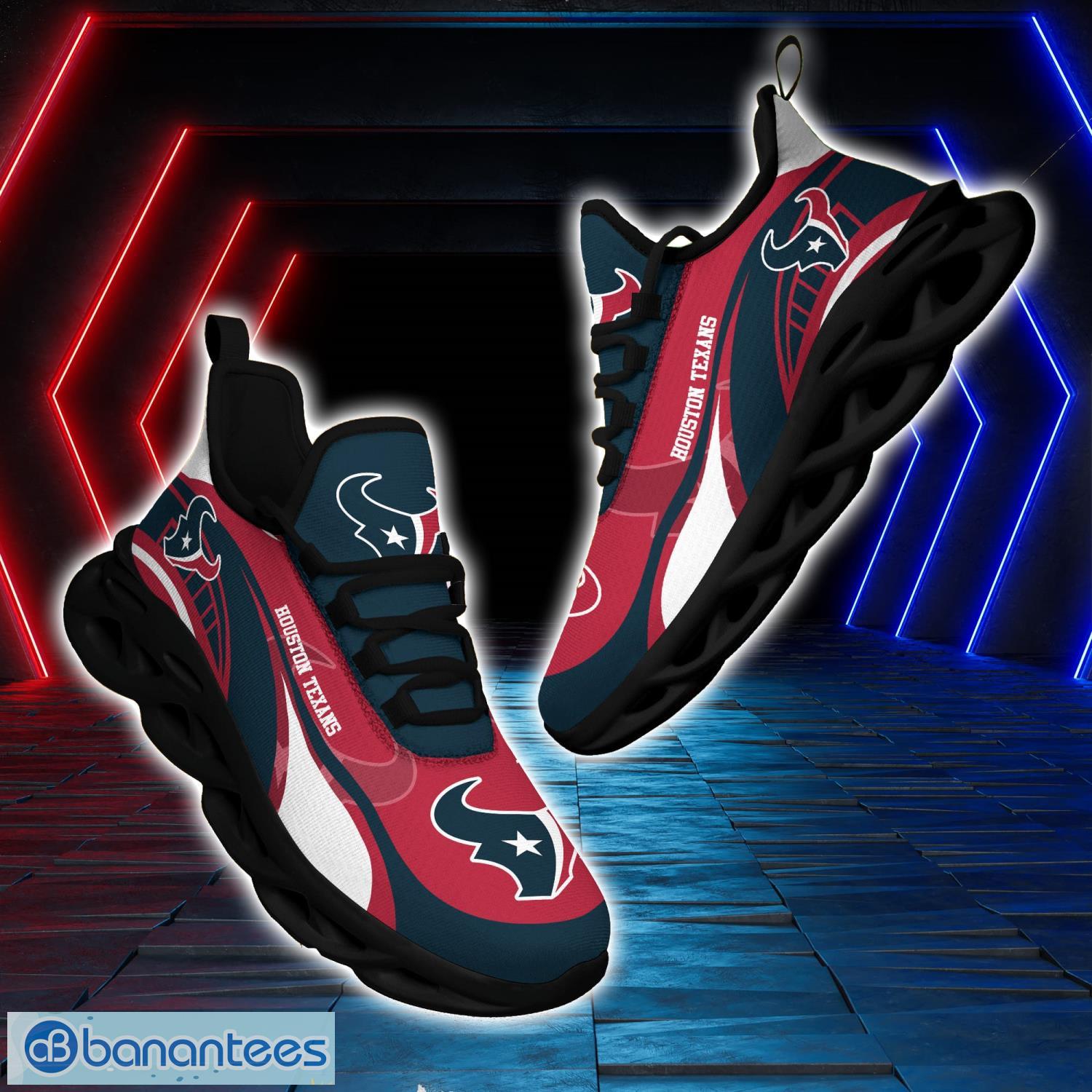 Houston Texans Sneakers Max Soul Sneakers Sport Gift For Men And Women - Houston Texans Sneakers Max Soul Trending Summer 51190_5