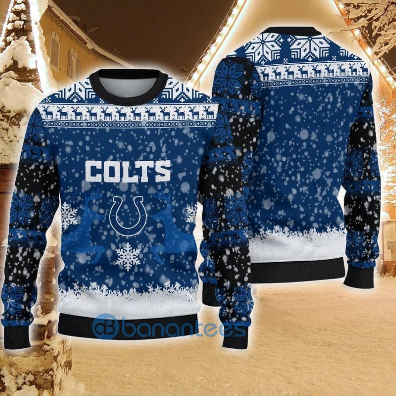 Indianapolis Colts Womens Christmas Sweater – Ugly Christmas Sweater Party