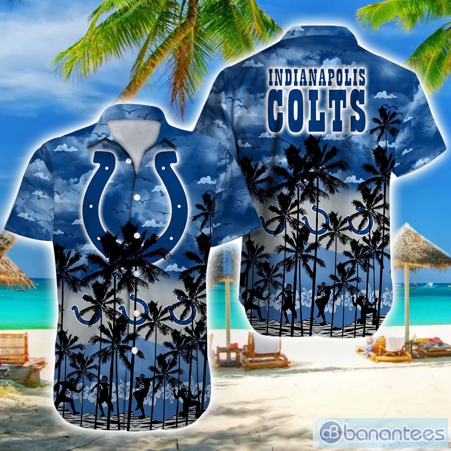 Indianapolis Colts NFL Sport Team Palm Tree Tropical Hawaii Shirt