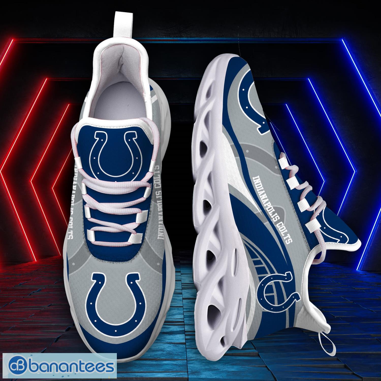 Indianapolis Colts Sneakers Max Soul Sneakers Sport Gift For Men And Women - Indianapolis Colts Sneakers Max Soul Trending Summer 51190_4