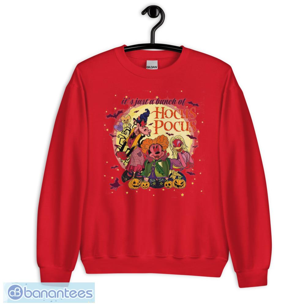 its just a bunch of hocus pocus cartoon halloween t shirt 3 image It's Just A Bunch Of Hocus Pocus Cartoon Halloween T Shirt Product Photo
