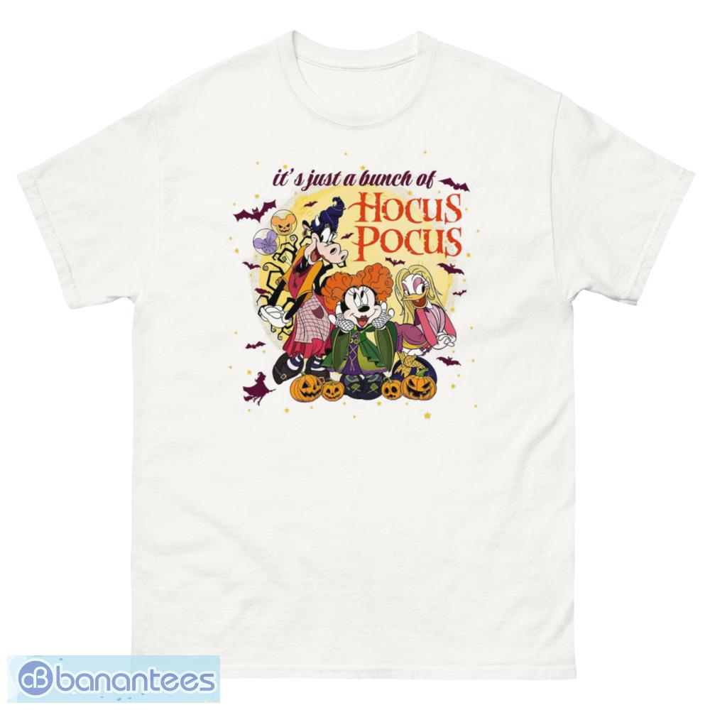 It's Just A Bunch Of Hocus Pocus Cartoon Halloween T-Shirt - 500 Men’s Classic Tee Gildan