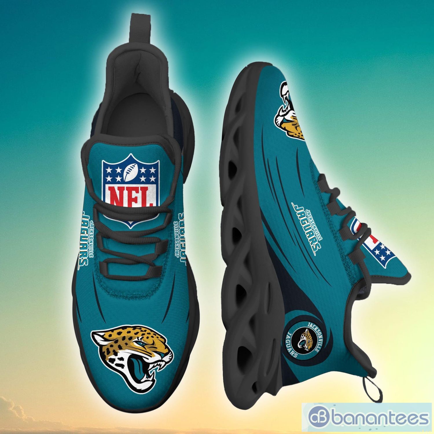 Jacksonville Jaguars NFL New Clunky Sneakers Max Soul Shoes For Men And  Women - Banantees