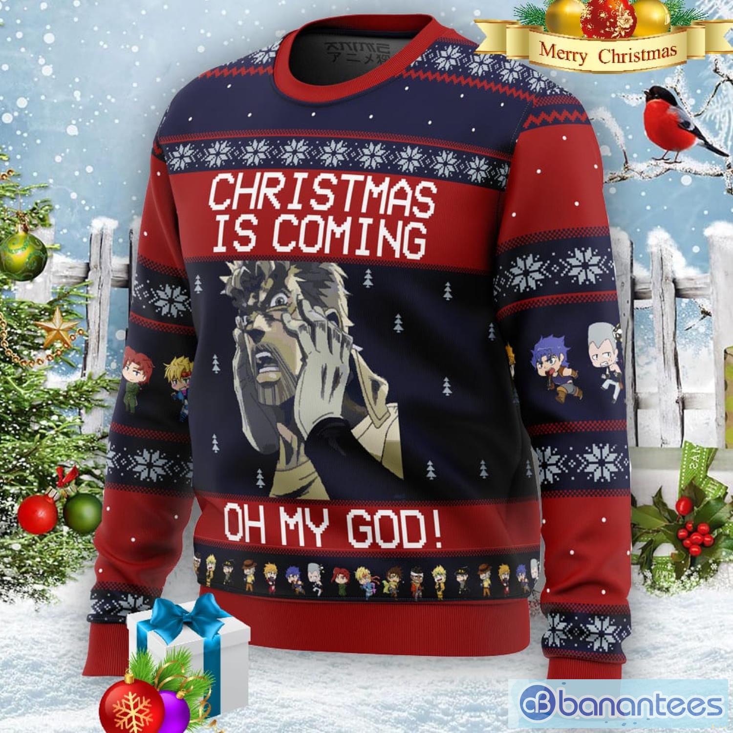 Jojo's bizarre clearance adventure christmas sweater