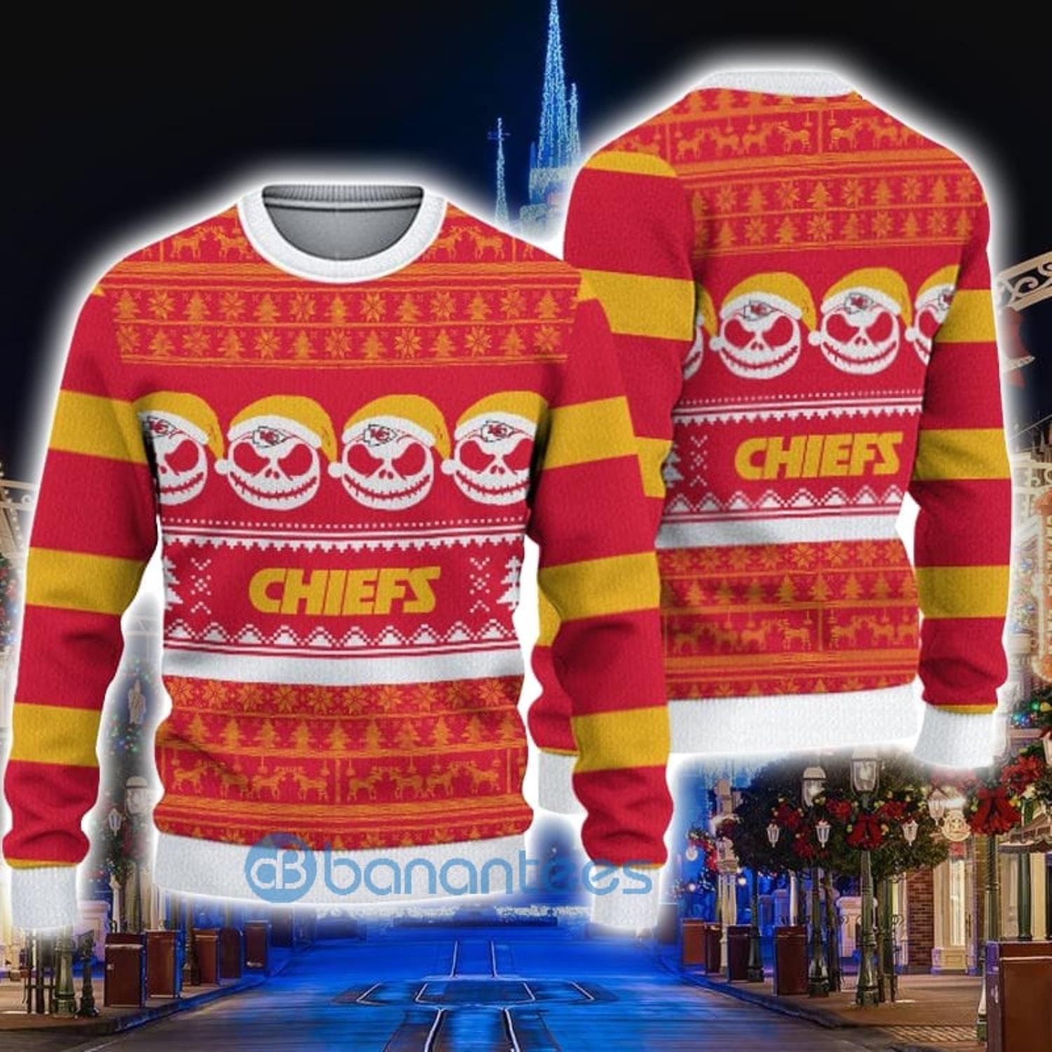 Chiefs Christmas Svg Ugly Sweater Svg Football Team 