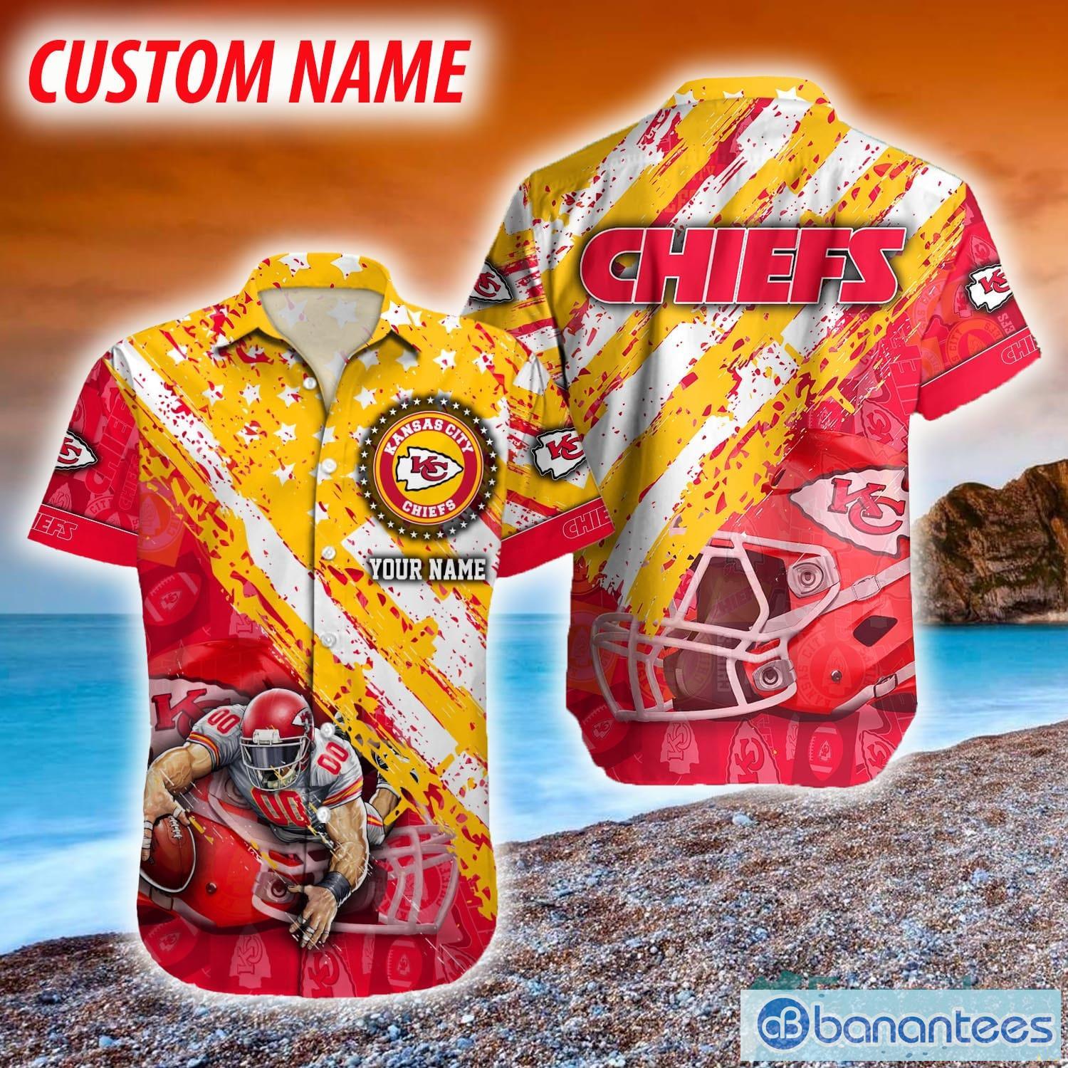 Kansas City Chiefs Nfl Fan 3D Custom Name And Number Polo Shirt - Banantees