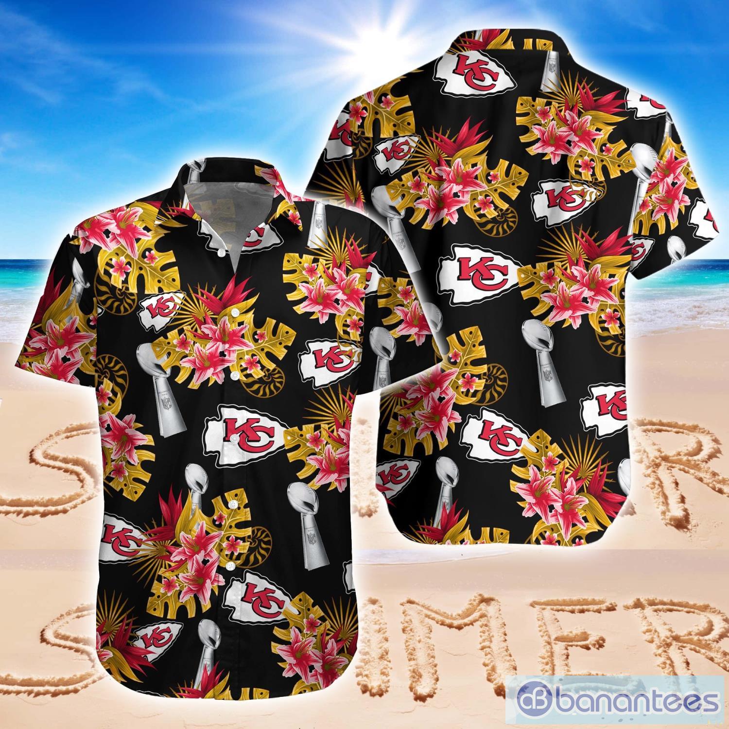 Aloha NFL Kansas City Chiefs Hawaiian Shirt Super Bowl LVII Champions