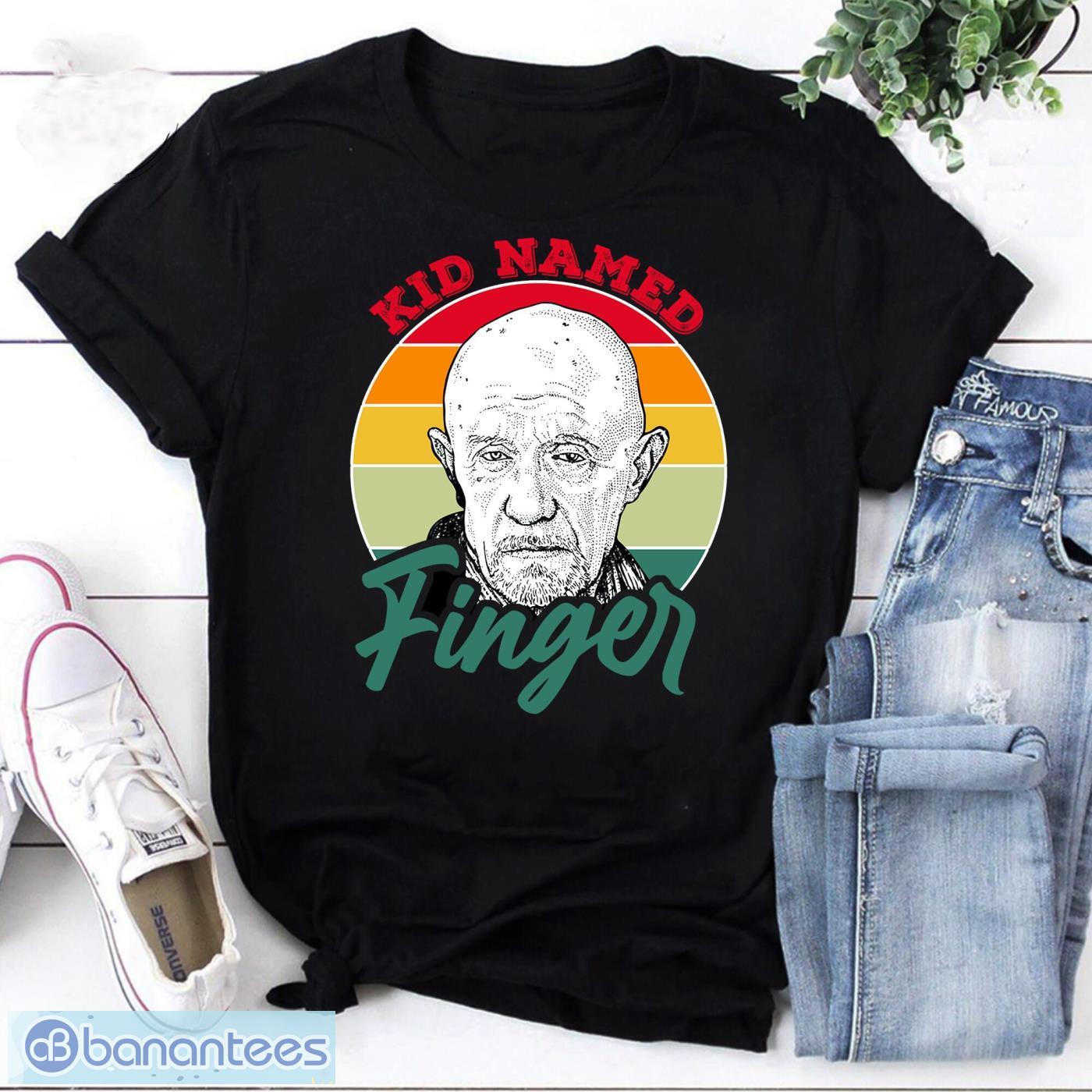 Kid Named Finger Retro Unisex Vintage T-Shirt Third Trace Shirt Kid Named Finger Shirt Product Photo 1