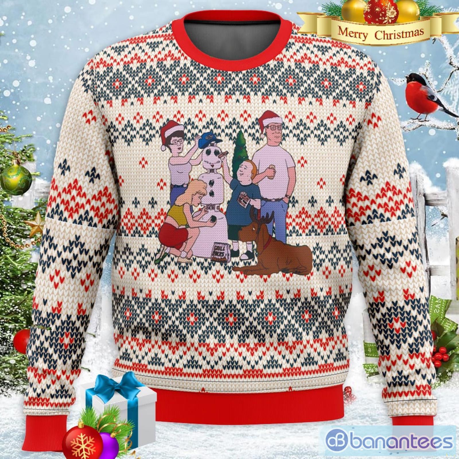 King of the Hill Sweater Christmas Gift Men And Women Christmas Sweater -  Banantees