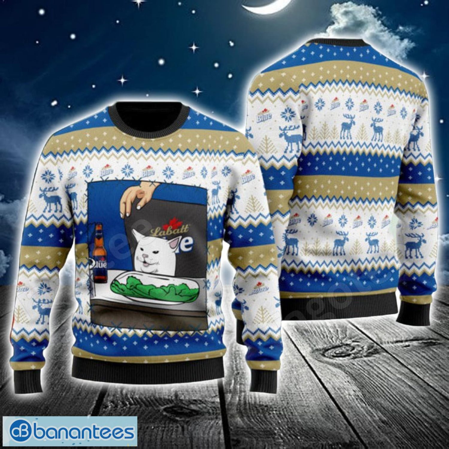 Labatt blue hot sale christmas sweater