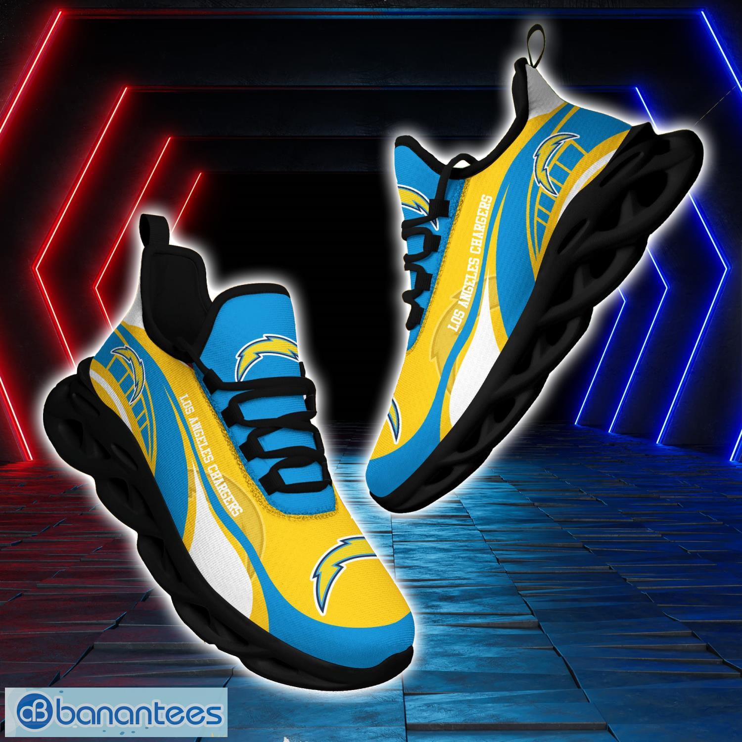 Los Angeles Chargers Sneakers Max Soul Sneakers Sport Gift For Men And Women - Los Angeles Chargers Sneakers Max Soul Trending Summer 51190_5