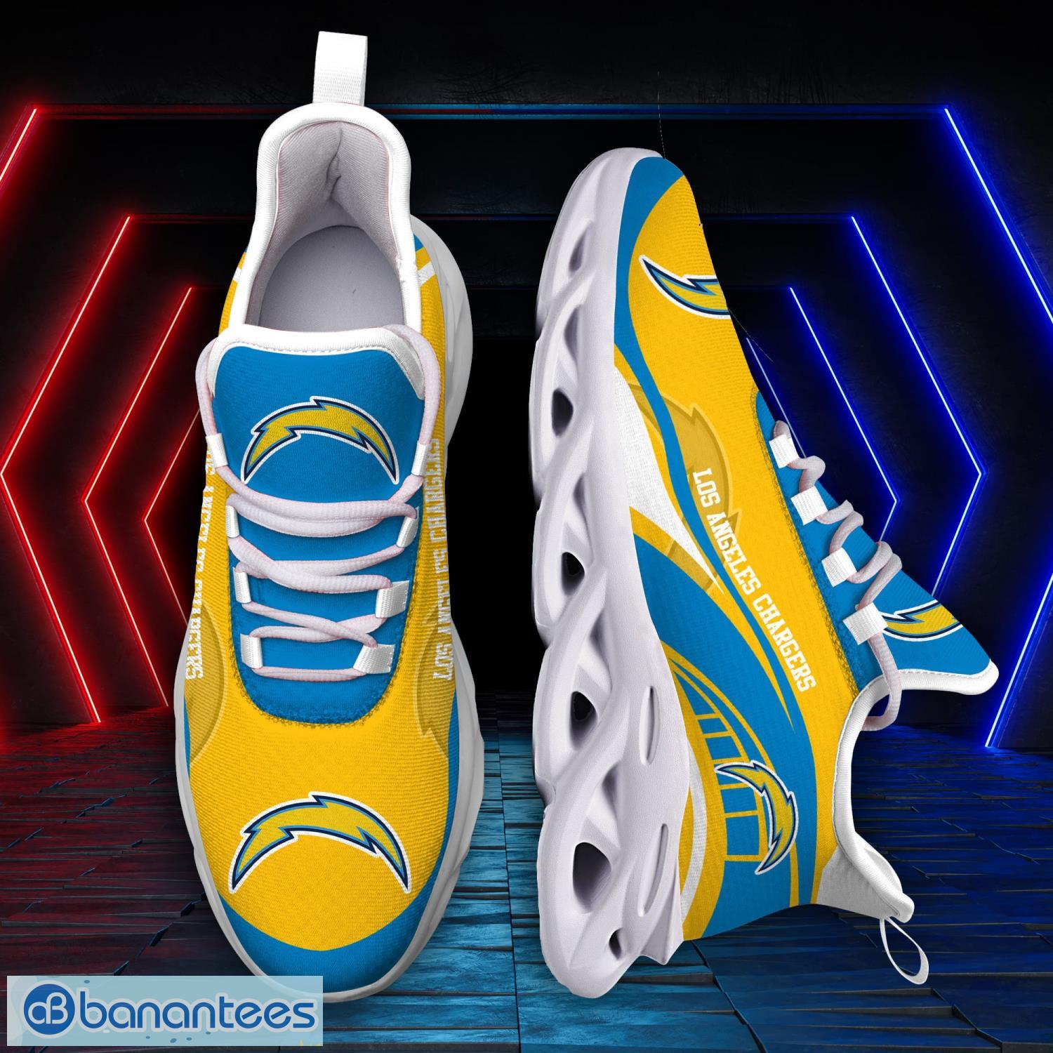 Los Angeles Chargers Sneakers Max Soul Sneakers Sport Gift For Men And Women - Los Angeles Chargers Sneakers Max Soul Trending Summer 51190_4