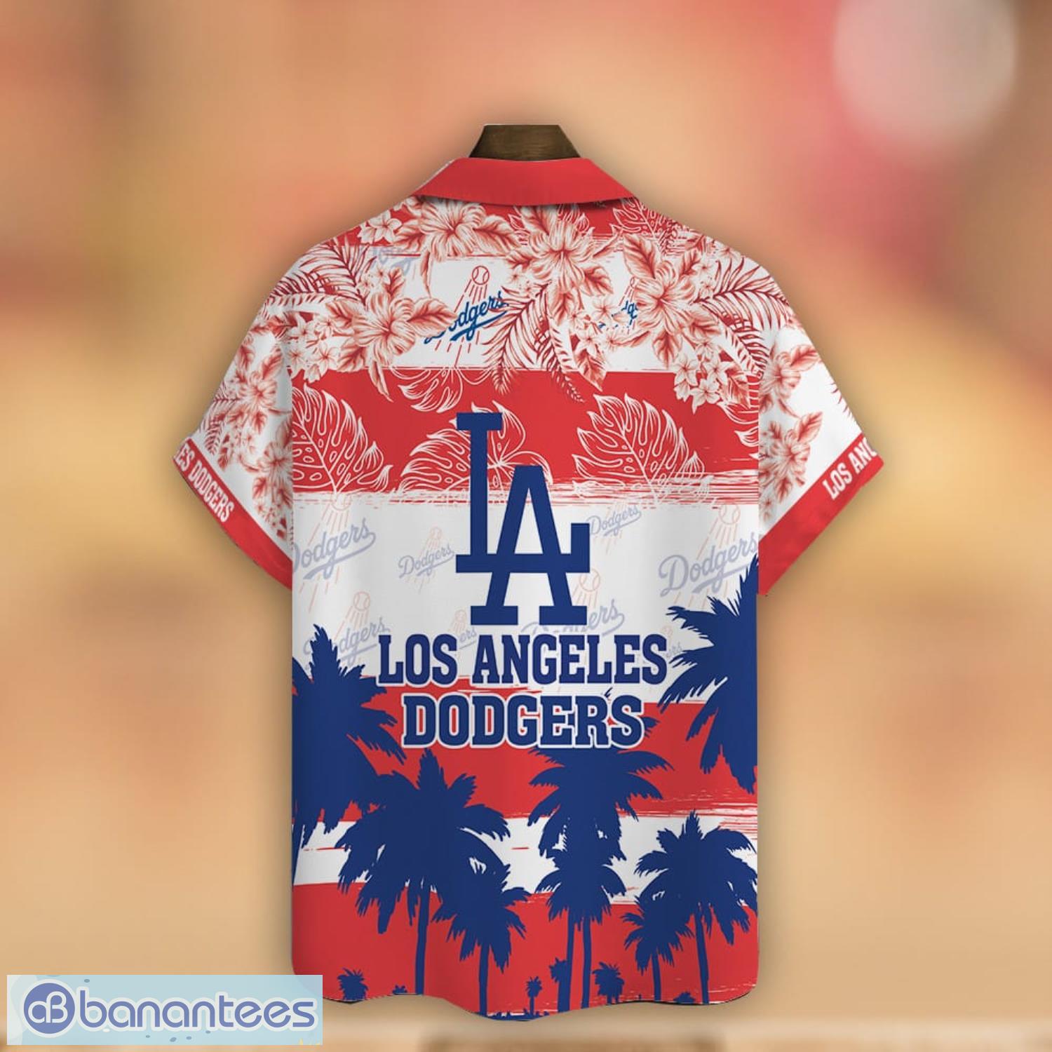 Los Angeles Dodgers Beach Parrots Hawaii Summer Hawaiian Shirt