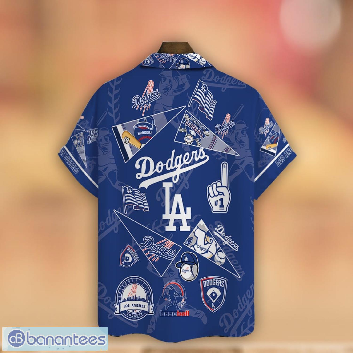 Los Angeles Dodgers MLB Premium Hawaiian Shirt For Fans Print Aloha -  Banantees