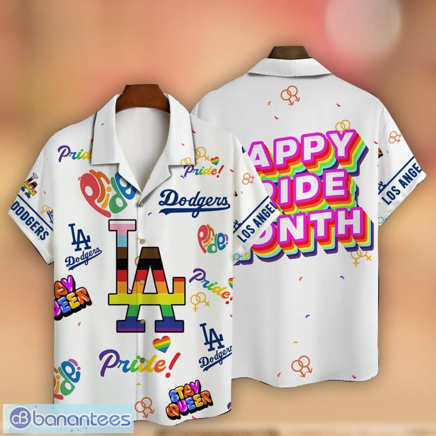 Los Angeles Dodgers MLB Happy Pride Month Hawaiian Shirt