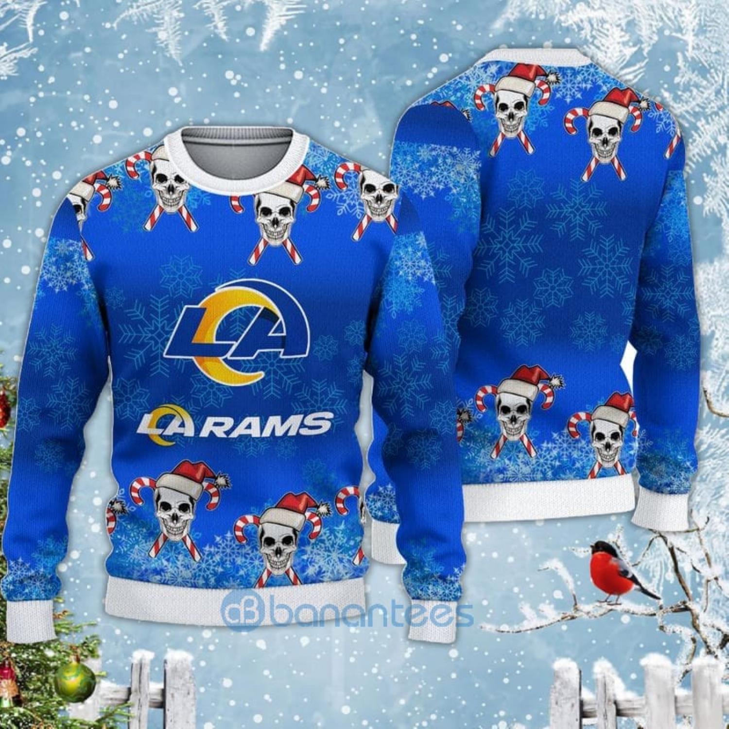 Los Angeles Rams Basic Ugly Christmas Sweater - Banantees