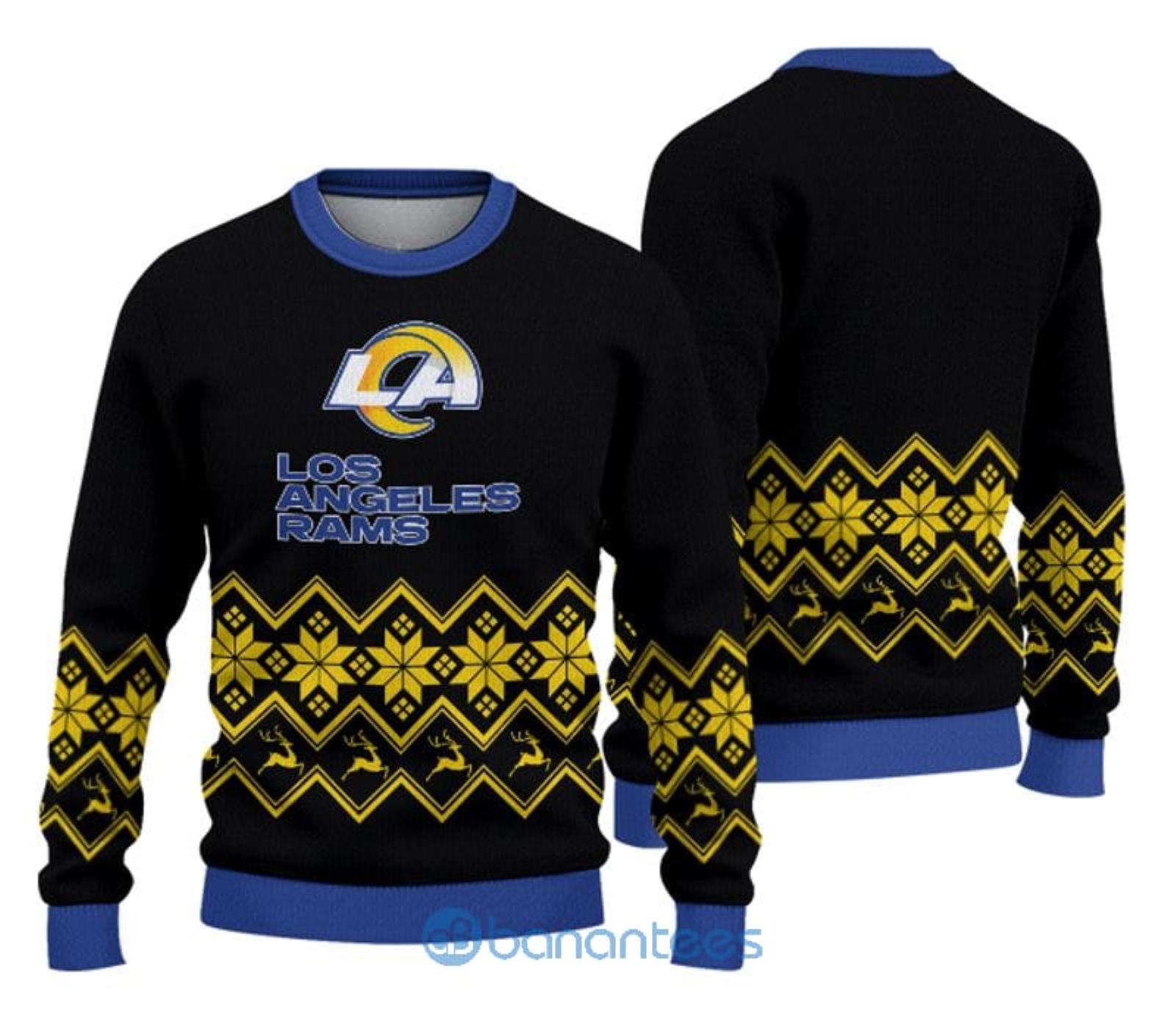 Los Angeles Rams Basic Ugly Christmas Sweater - Banantees